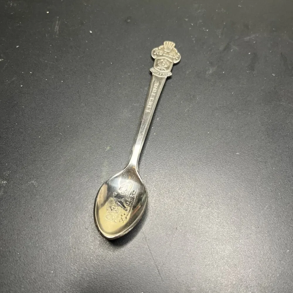Rolex Lucerne Souvenir Collectible 4.5”Spoon Bucherer of Switzerland Lucerne